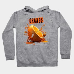 Smashed Orange: A Burst of Empty Rhetoric Hoodie